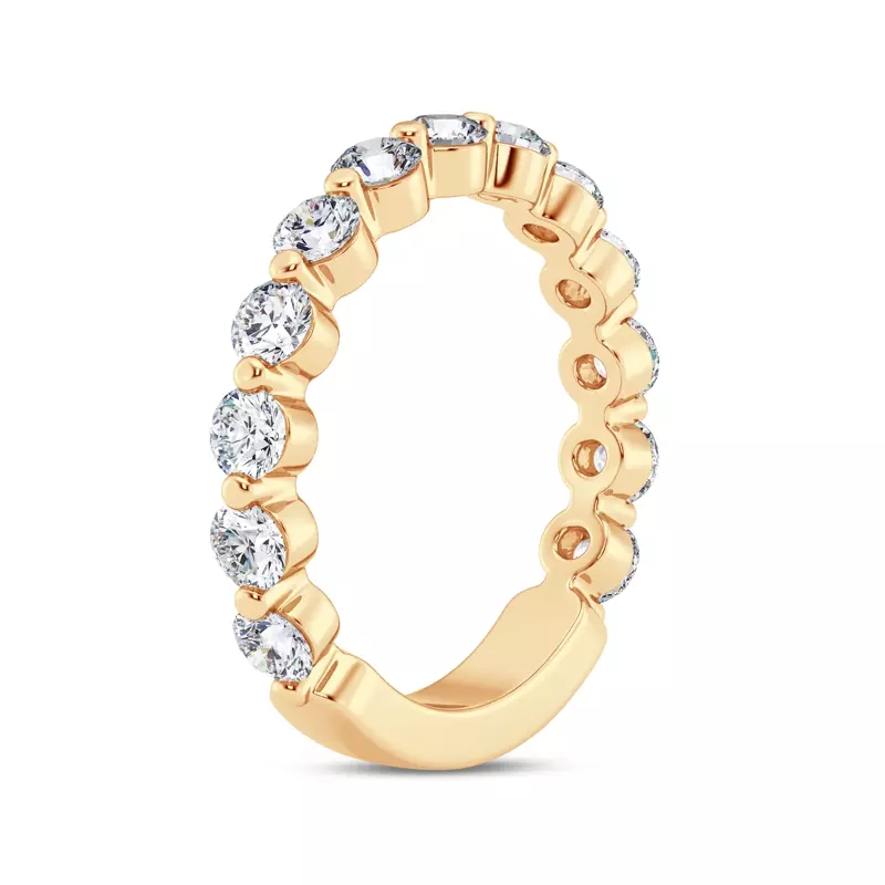 14K Yellow Gold Tradition Shared Prong Lab Diamond Band (1.00ct. tw.)