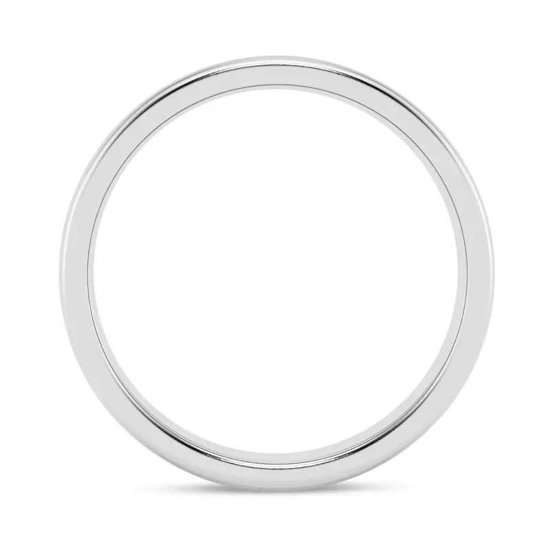 14K White Gold Pavé Diamond Eternity Band (6mm)