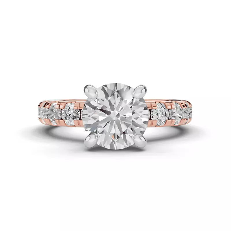 Tradition Hidden Halo Pavé Engagement Ring (1.00ct. tw.)