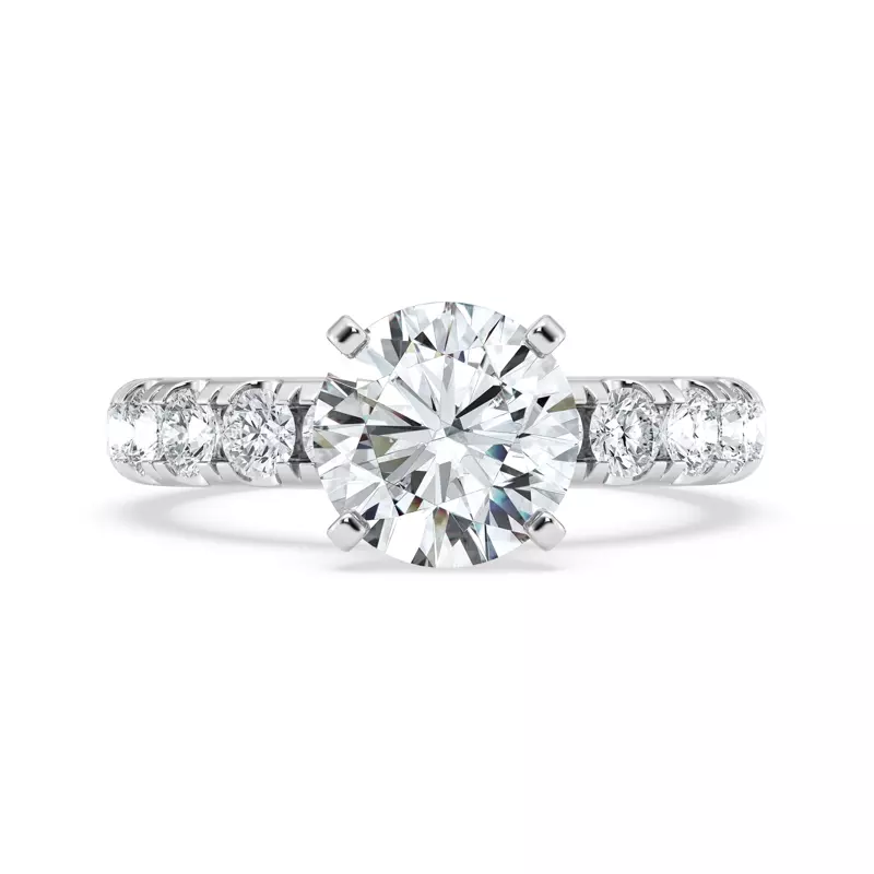 Tradition Hidden Halo Pavé Engagement Ring (1.00ct. tw.)