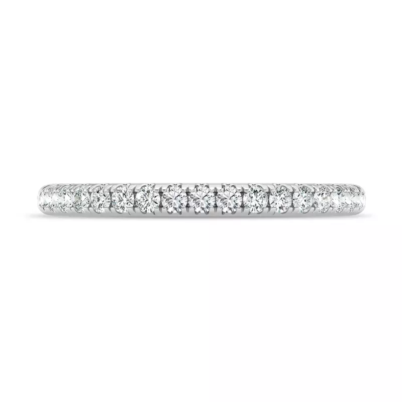 18K White Gold Tradition Pavé Band (1/4 ct. tw.)