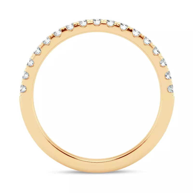 14K Yellow Gold Tradition Pavé Band (1/3 ct. tw.)
