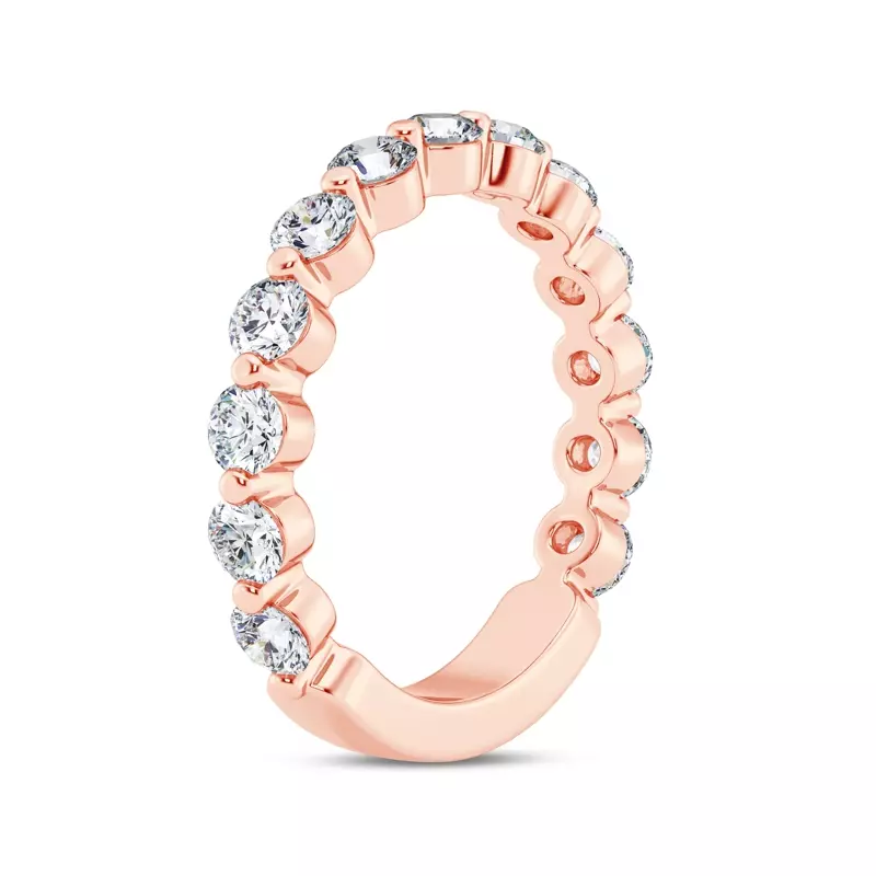 14K Rose Gold Tradition Shared Prong Diamond Band (1.00ct. tw.)
