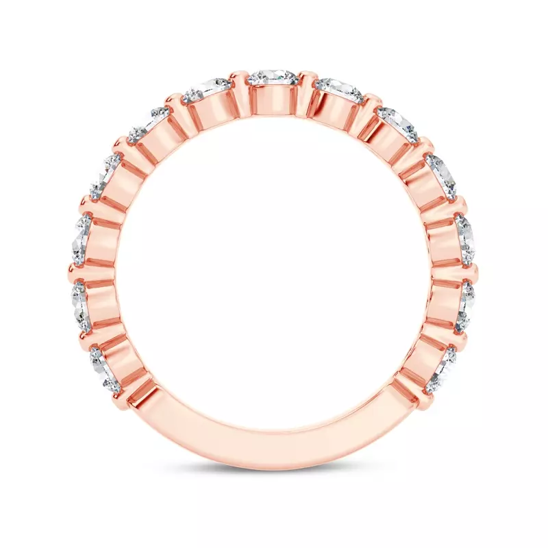 14K Rose Gold Tradition Shared Prong Diamond Band (1.00ct. tw.)
