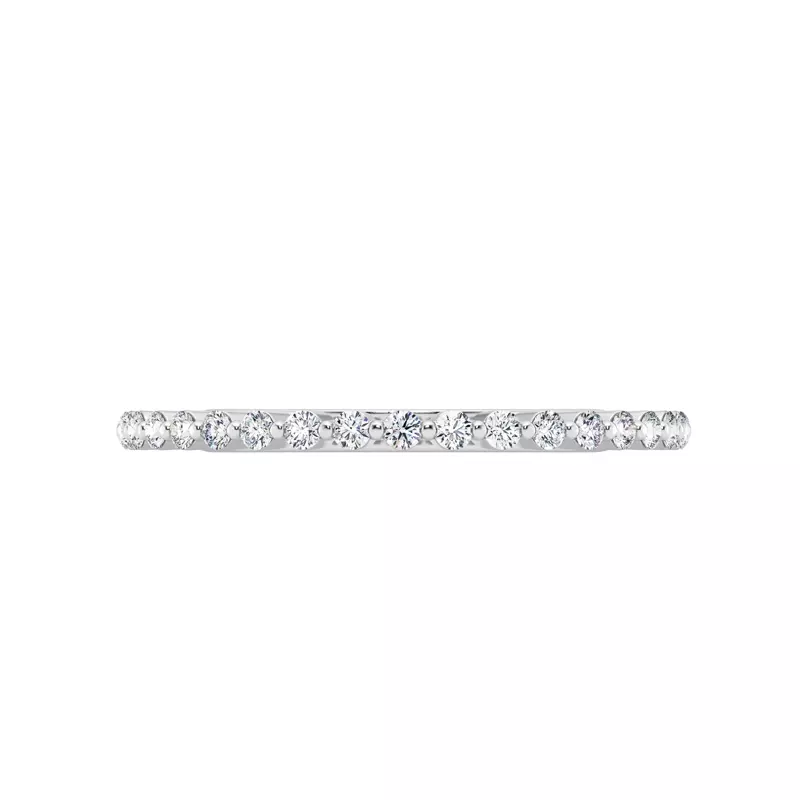 14K White Gold Tradition Shared Prong Diamond Band (1/4ct. tw.)
