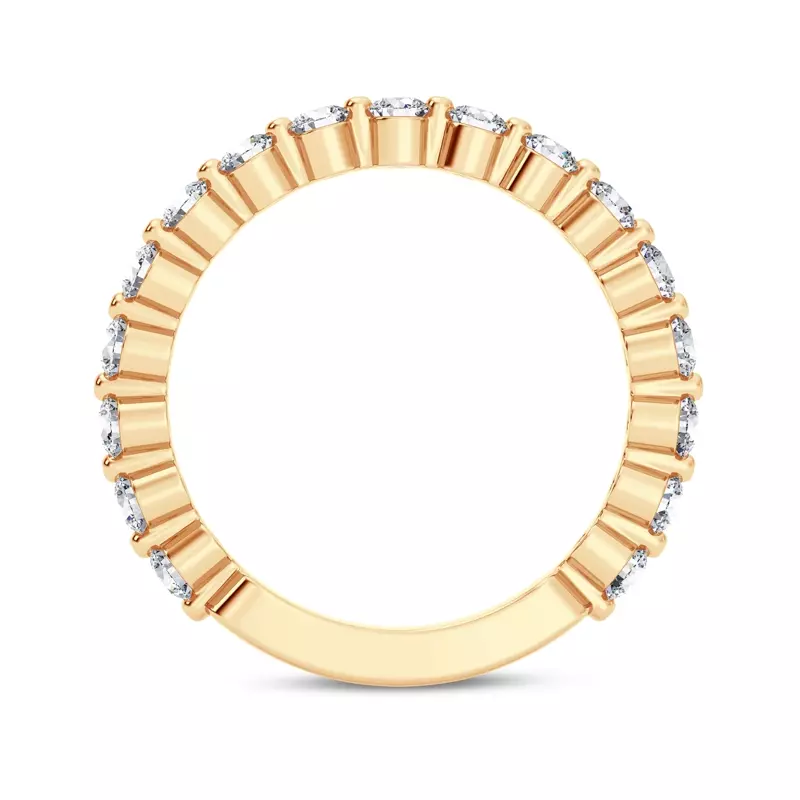 14K Yellow Gold Tradition Shared Prong Diamond Band (3/4ct. tw.)