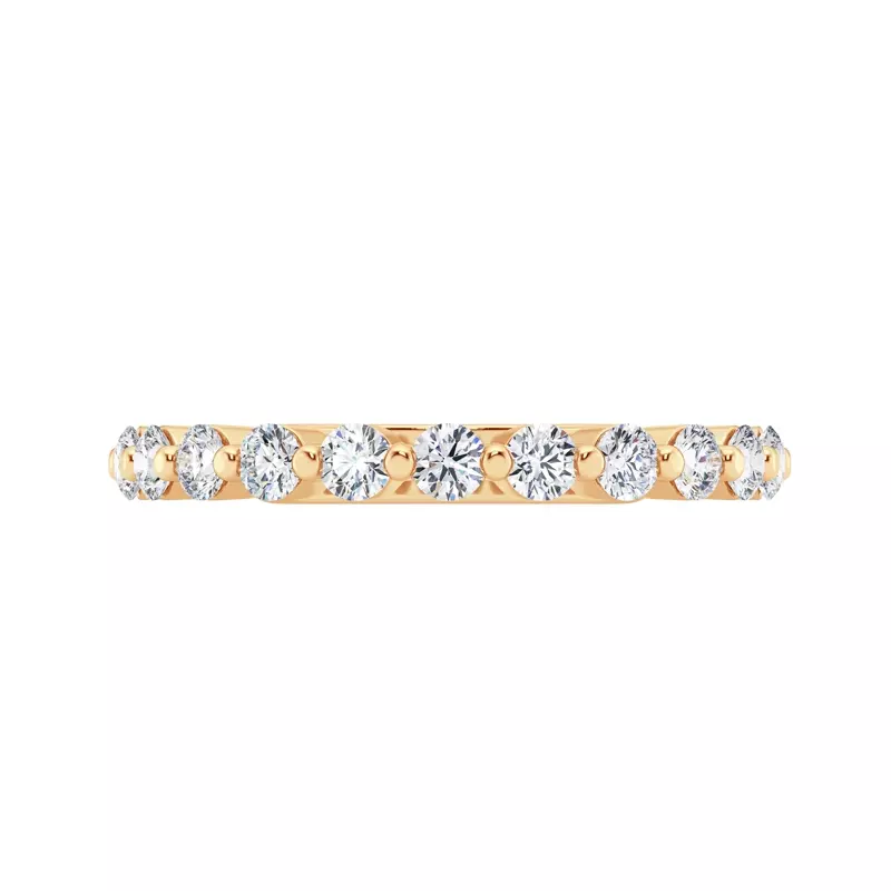 Signature Hearts & Arrows Shared Prong Band (3/4ct. tw.)