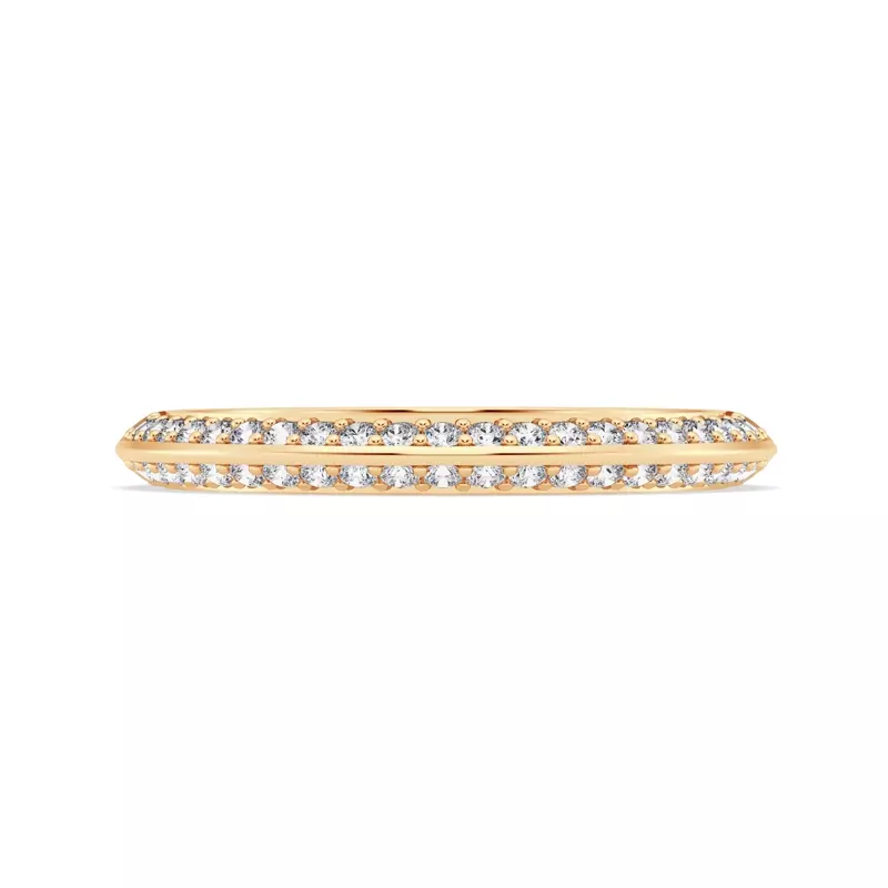 Signature Hearts & Arrows Knife-Edge Band