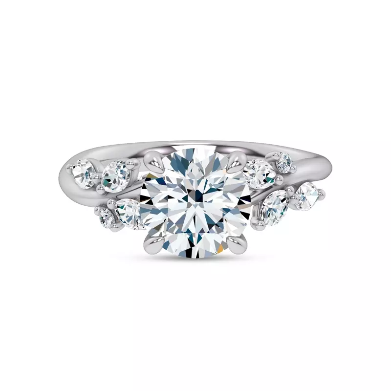 Lea Nature-Inspired Engagement Ring