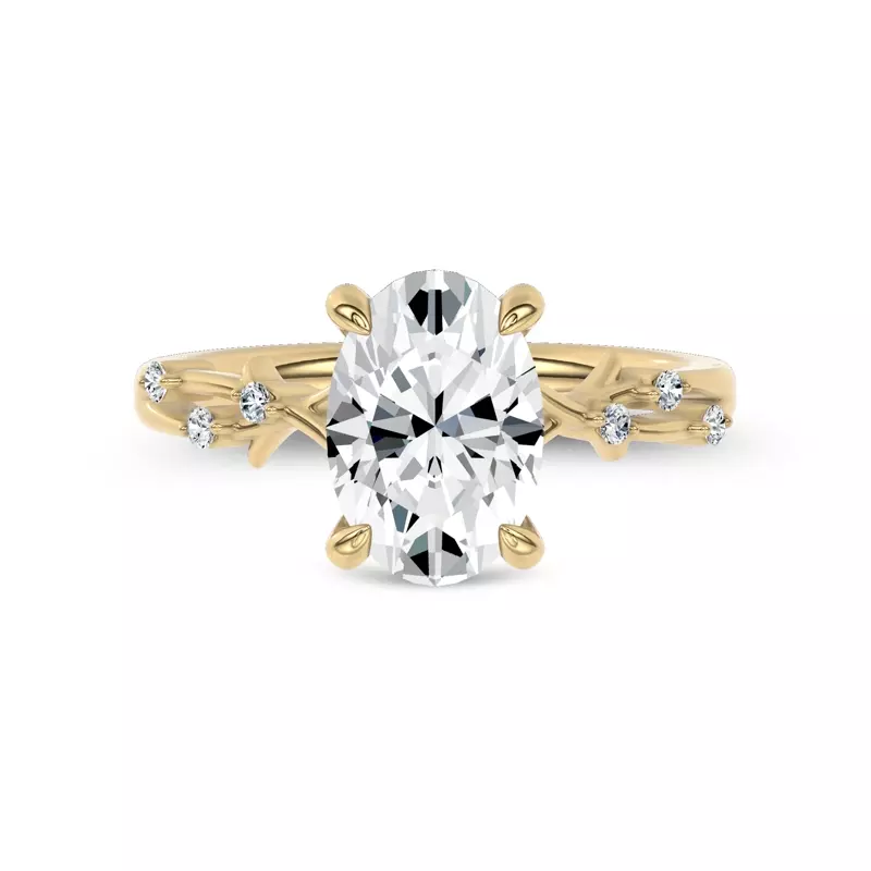 Vionne Vine Engagement Ring