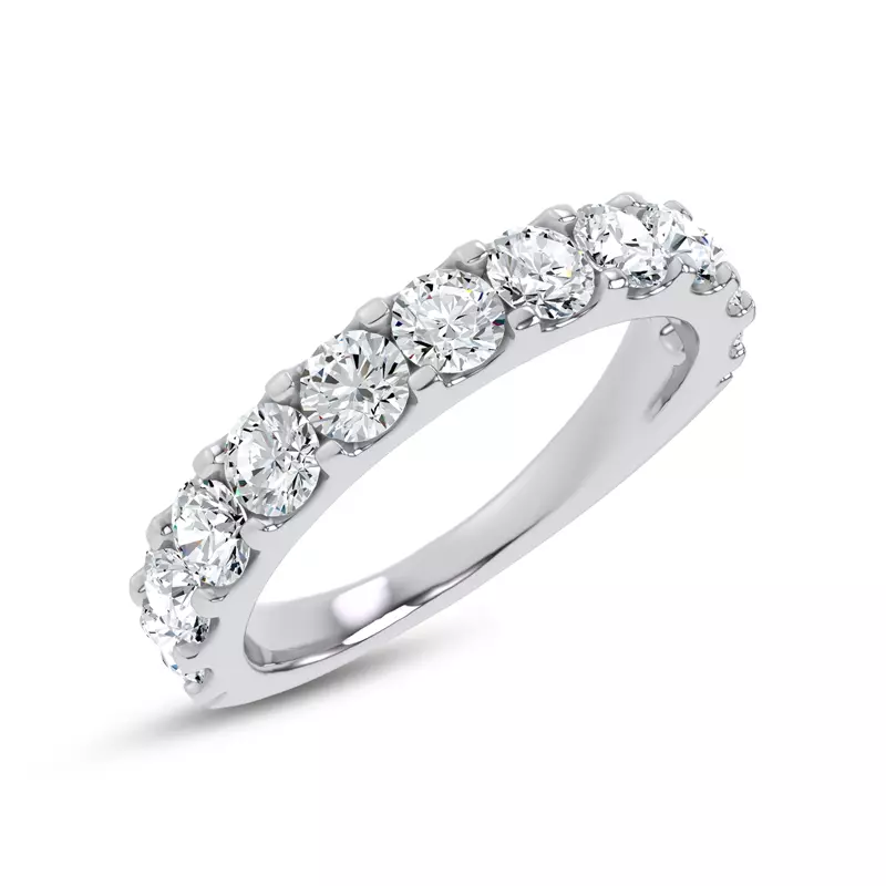 14K White Gold Jules Classic Lab Diamond Band (1.50ct. tw.)