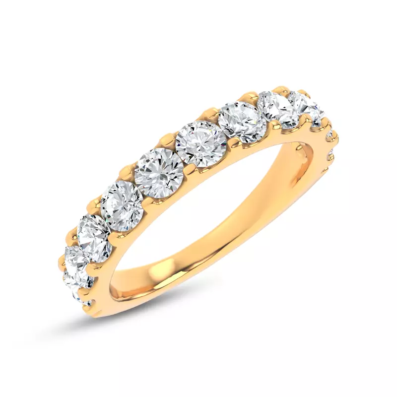 14K Yellow Gold Jules Classic Diamond Band (1.50ct. tw.)