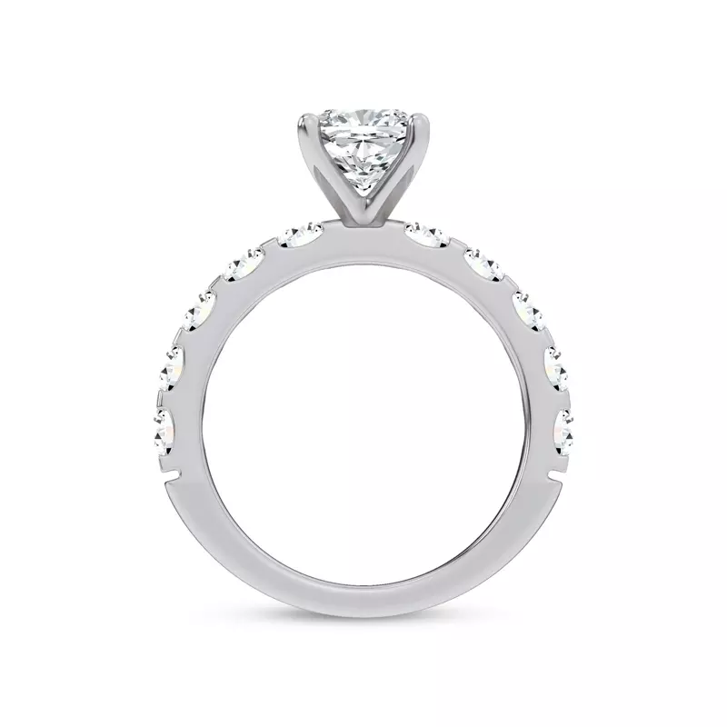 14K White Gold Jules Classic Lab Engagement Ring (1.33ct. tw.)