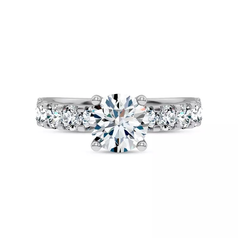 Platinum Jules Classic Lab Engagement Ring (1.33ct. tw.)