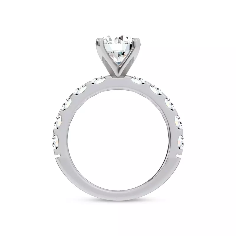 Platinum Jules Classic Lab Engagement Ring (1.33ct. tw.)