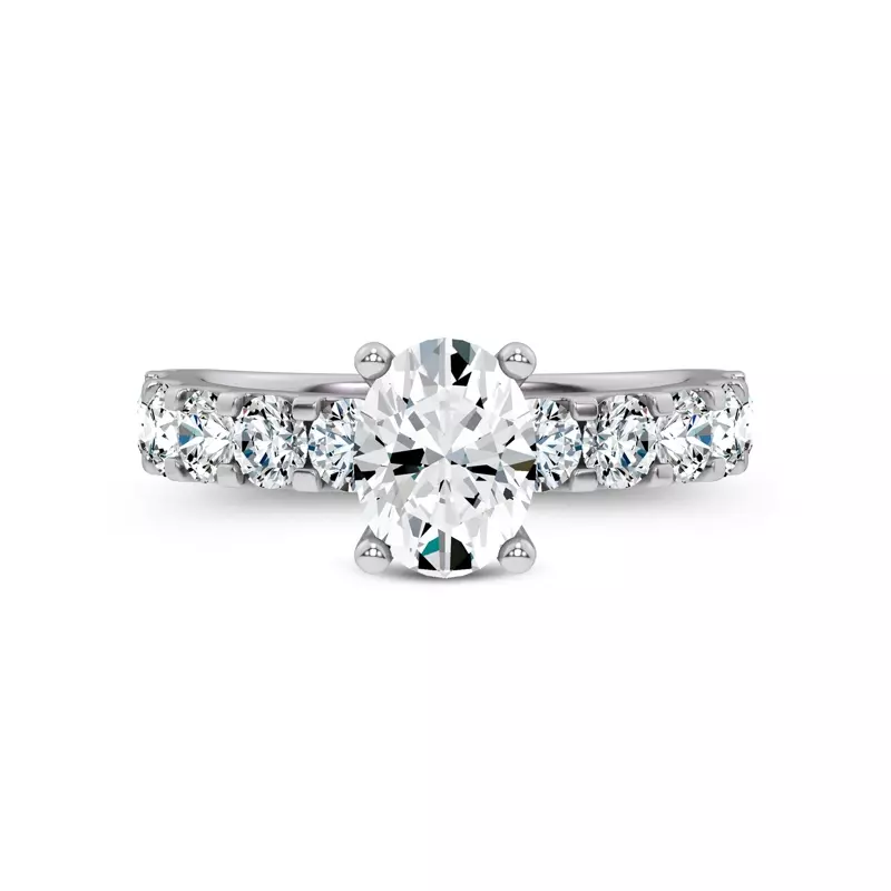 Platinum Jules Classic Lab Engagement Ring (1.33ct. tw.)
