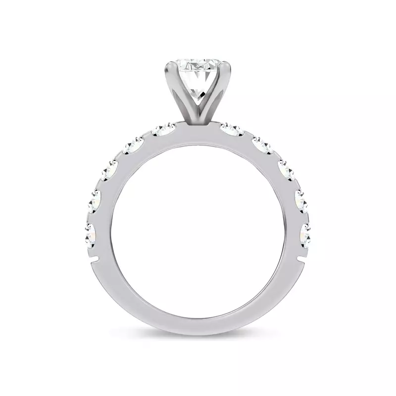 Platinum Jules Classic Lab Engagement Ring (1.33ct. tw.)