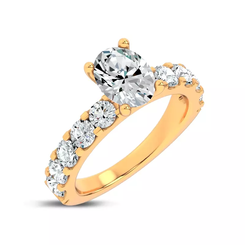 14K Yellow Gold Jules Classic Lab Engagement Ring (1.33ct. tw.)