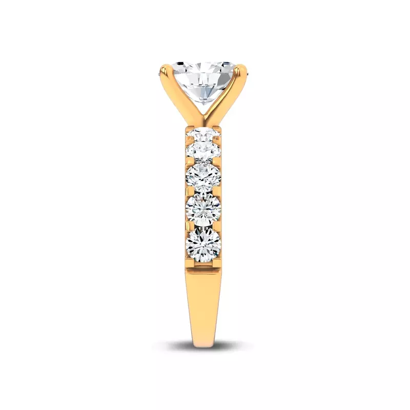 14K Yellow Gold Jules Classic Lab Engagement Ring (1.33ct. tw.)