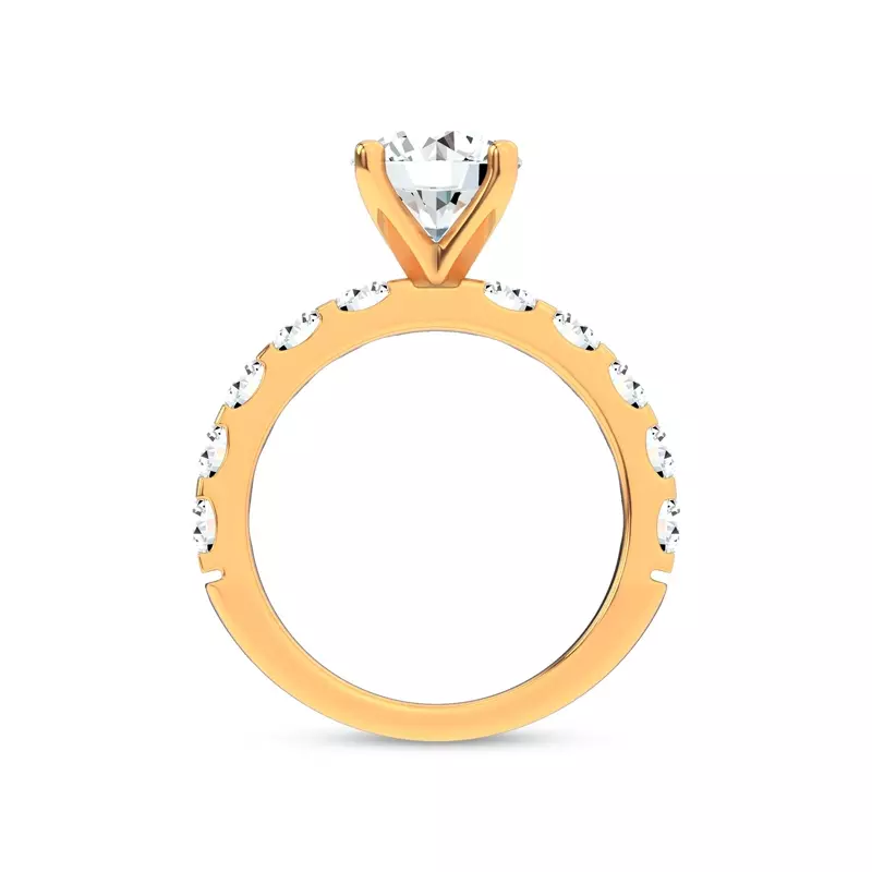 18K Yellow Gold Jules Classic Lab Engagement Ring (1.33ct. tw.)