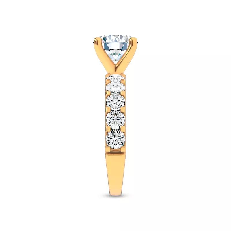 18K Yellow Gold Jules Classic Lab Engagement Ring (1.33ct. tw.)
