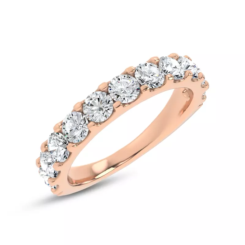 18K Rose Gold Jules Classic Diamond Band (1.50ct. tw.)