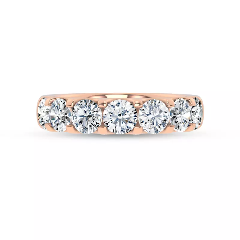 14K Rose Gold Jules Classic Lab Diamond Band (2.00ct. tw.)