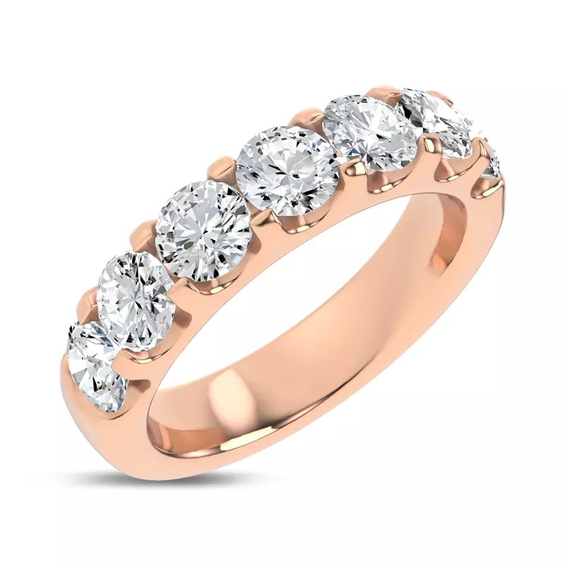 14K Rose Gold Jules Classic Lab Diamond Band (2.00ct. tw.)