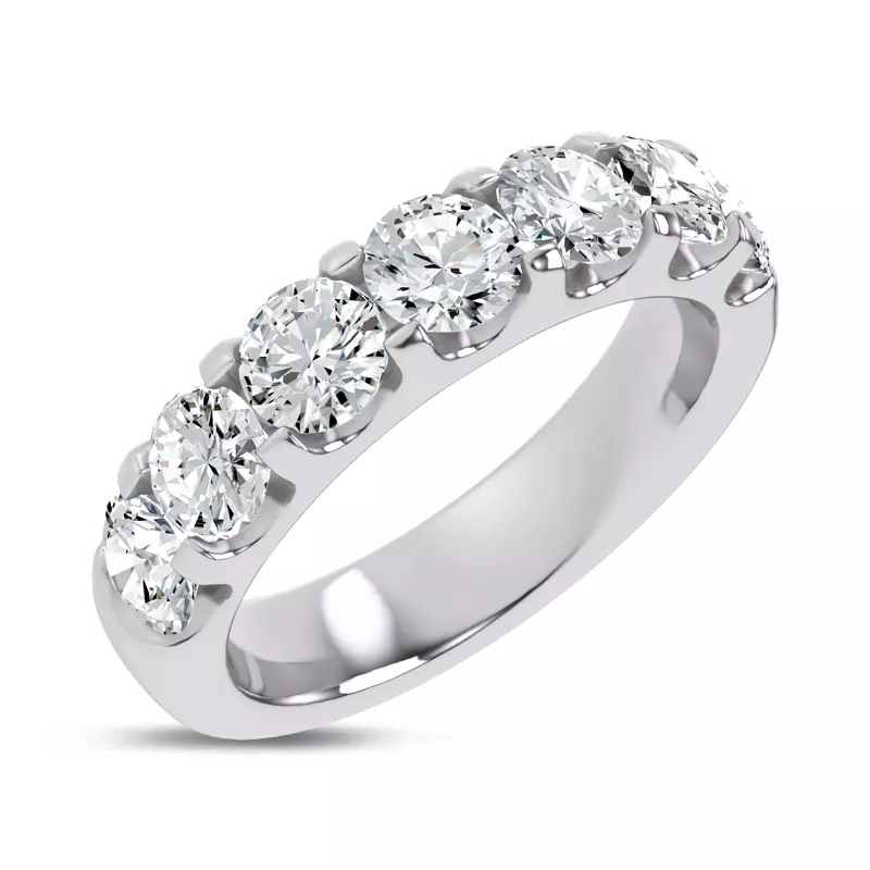 14K White Gold Jules Classic Lab Diamond Band (2.00ct. tw.)
