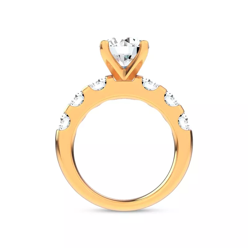 14K Yellow Gold Jules Classic Lab Engagement Ring (1.70ct. tw.)