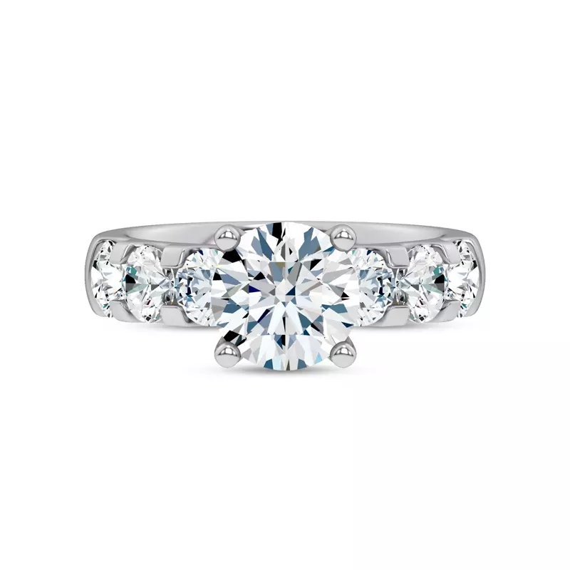 18K White Gold Jules Classic Diamond Engagement Ring (1.70ct. tw.)