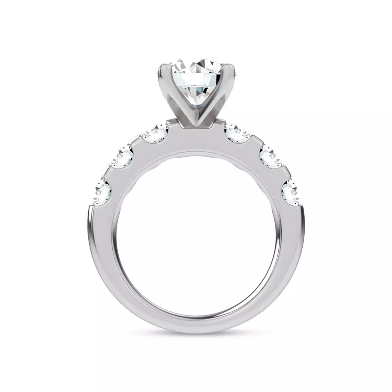 18K White Gold Jules Classic Diamond Engagement Ring (1.70ct. tw.)