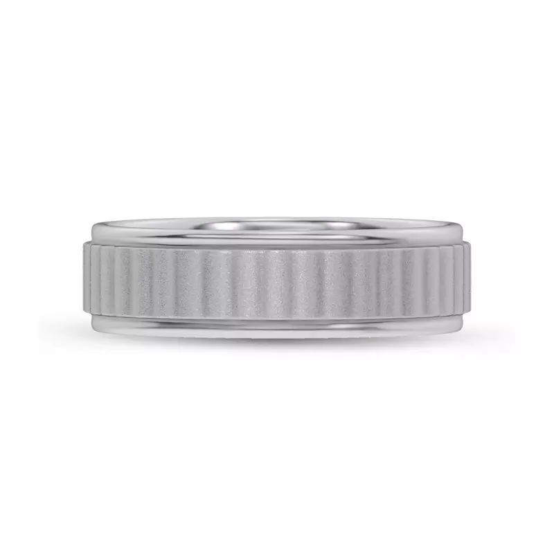 Brushed Rippled Band (7mm)