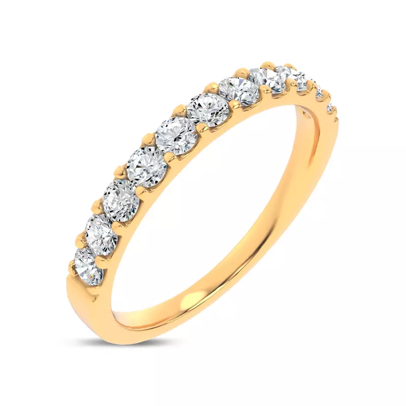 14K Yellow Gold Jules Classic Lab Diamond Band (1/2ct. tw.)