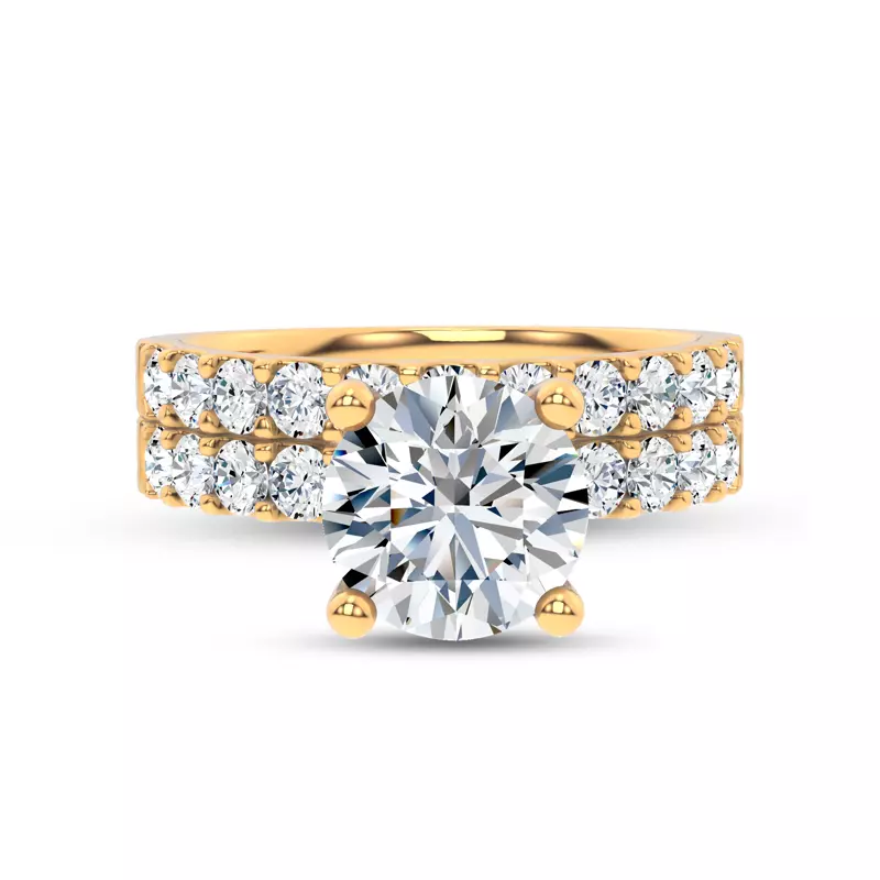 14K Yellow Gold Jules Classic Lab Diamond Band (1/2ct. tw.)
