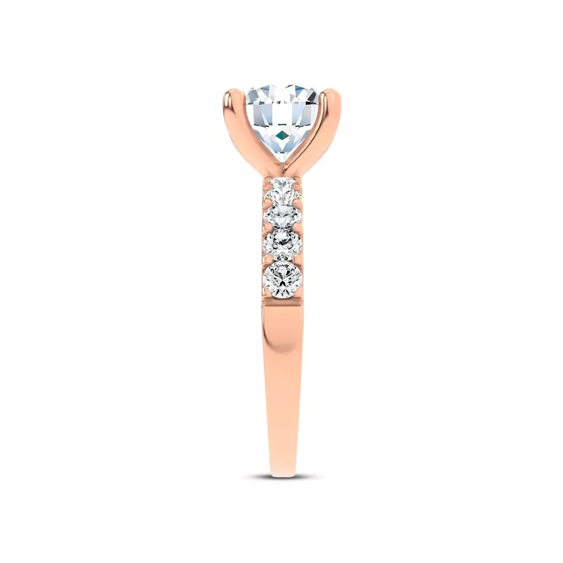 14K Rose Gold Jules Classic Lab Engagement Ring (1/2ct. tw.)