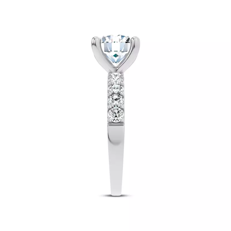 14K White Gold Jules Classic Lab Engagement Ring (1/2ct. tw.)