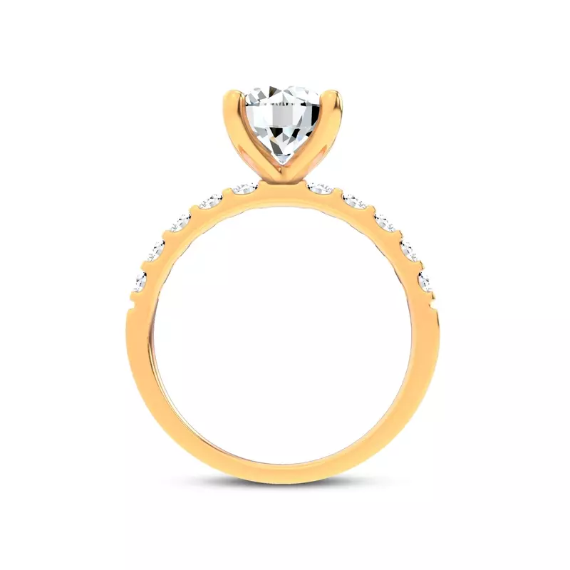14K Yellow Gold Jules Classic Diamond Engagement Ring (1/2ct. tw.)