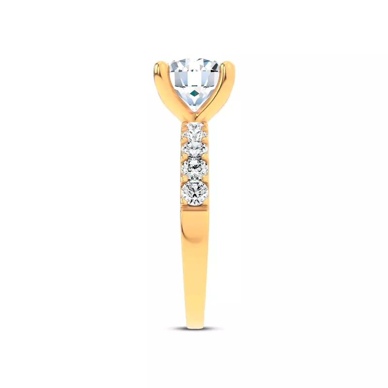 14K Yellow Gold Jules Classic Diamond Engagement Ring (1/2ct. tw.)