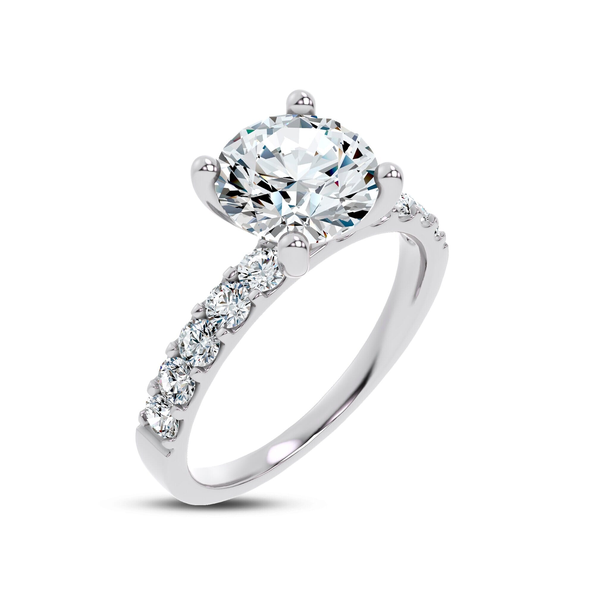 18K White Gold Jules Classic Lab Engagement Ring (1/2ct. tw.)