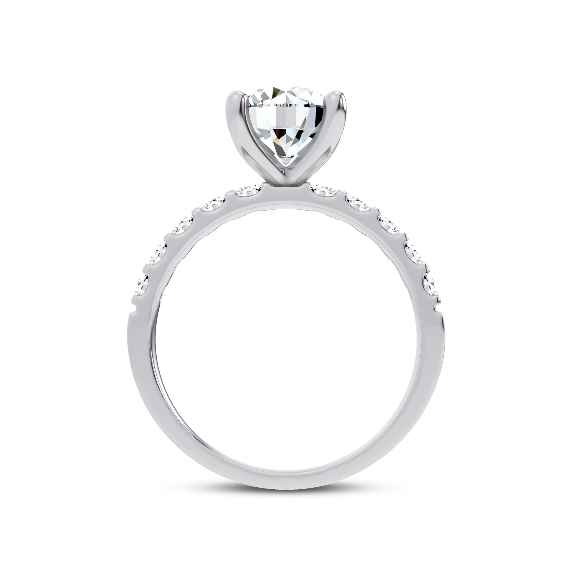 18K White Gold Jules Classic Lab Engagement Ring (1/2ct. tw.)