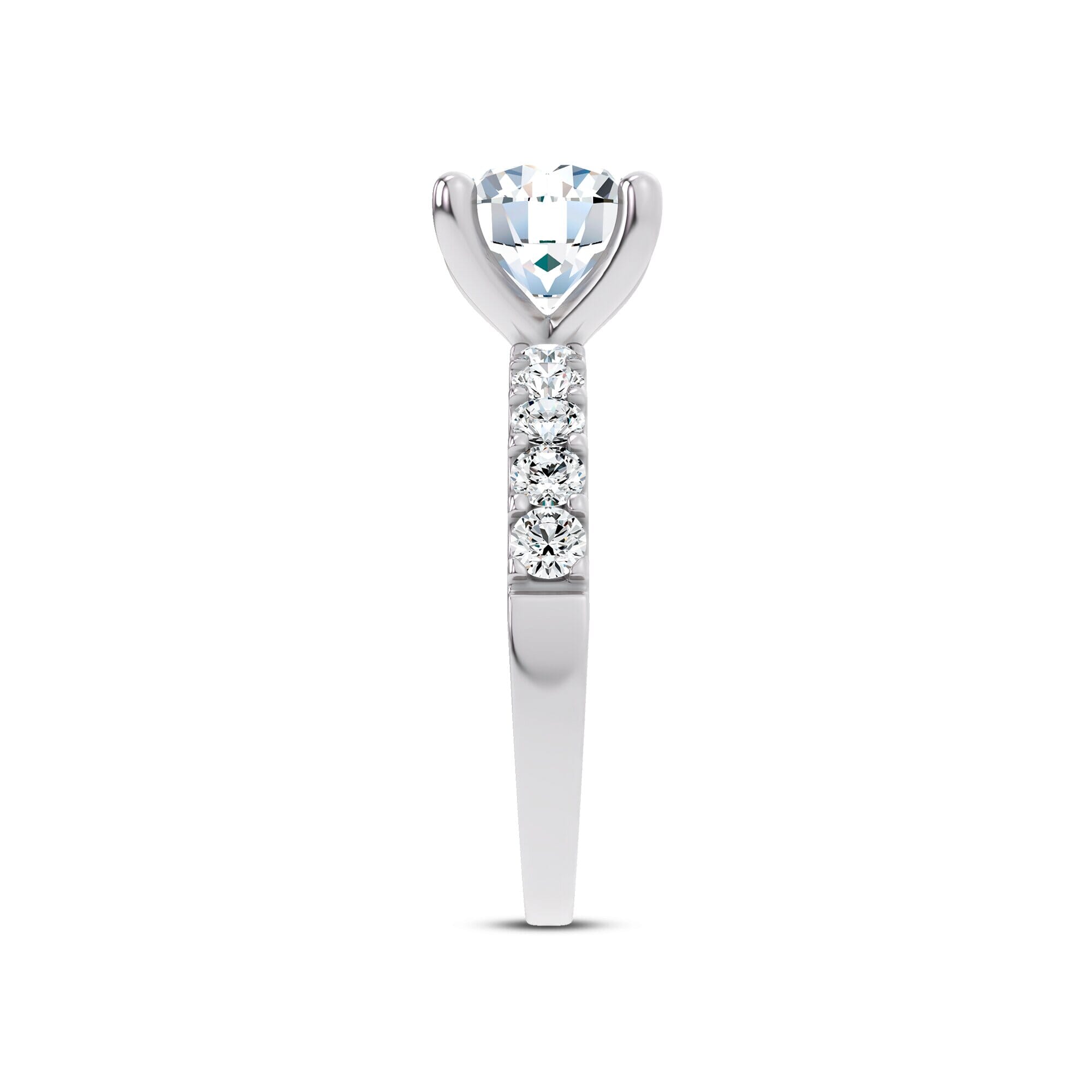 18K White Gold Jules Classic Lab Engagement Ring (1/2ct. tw.)