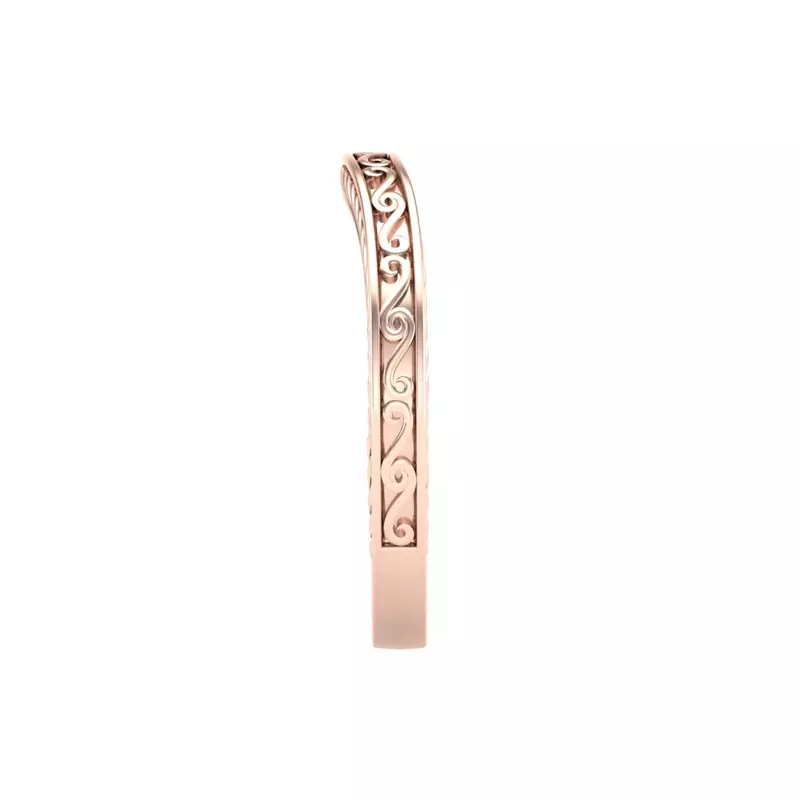 14K Rose Gold Emma Band