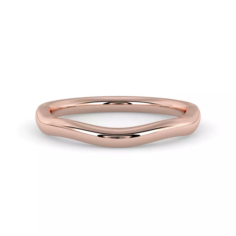 14K Rose Gold Mia Band