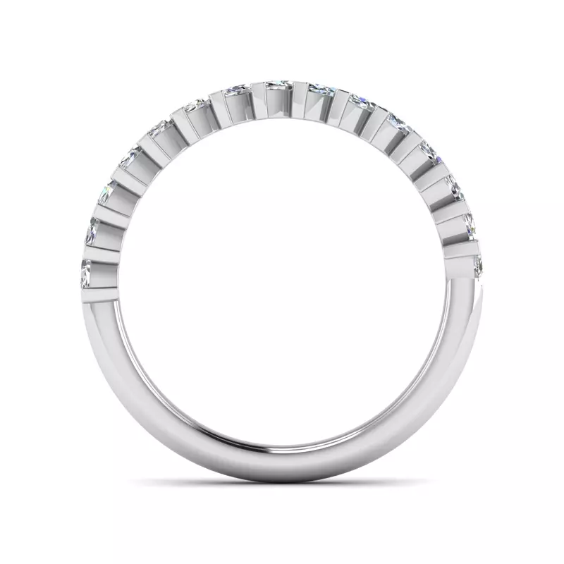 18K White Gold Alma Diamond Anniversary Band