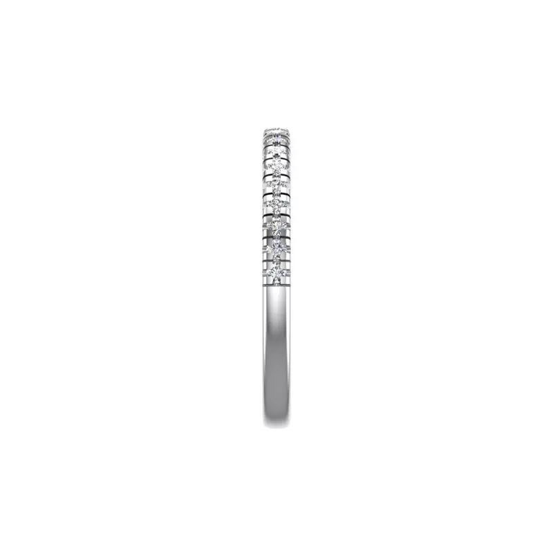 Platinum Kinsley Pave Band