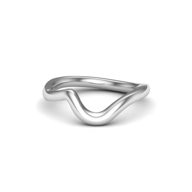 Platinum Hailey Twist Band