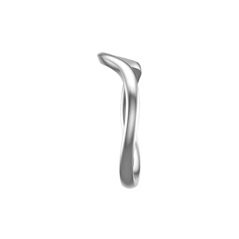 Platinum Hailey Twist Band