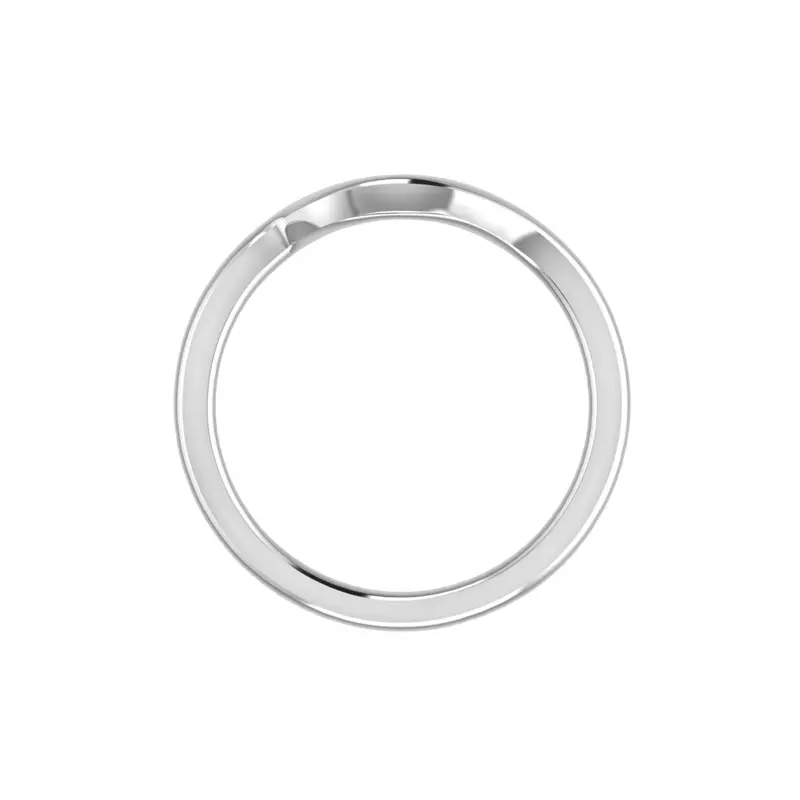Platinum Hailey Twist Band