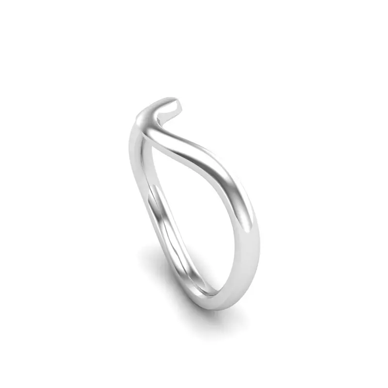 Platinum Hailey Twist Band